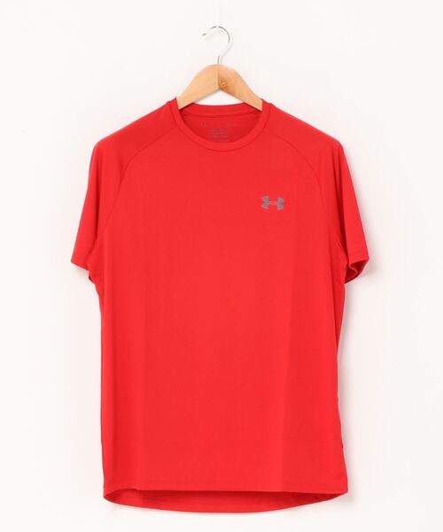UNDER ARMOUR(アンダーアーマー)の「UAテック ショートスリーブ Tシャツ2.0(トレーニング/メンズ)(Tシャツ/カットソー・メンズ・ダークグレー/ブラック×グレー/レッド/グレイッシュブルー/ロイヤルブルー/ブラック/グレー/ホワイト/ネイビー・3XL/MD/XXL/SM/XL/LG)」の13枚目の写真
