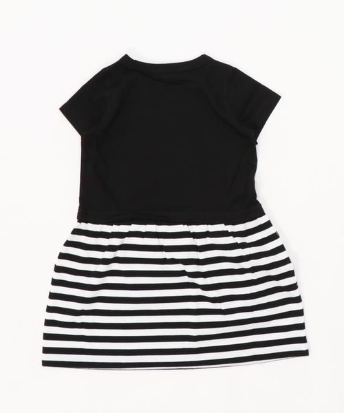 Scy0 E Robe キッズ B ロゴドッキングワンピース ワンピース Agnes B アニエスベー のファッション通販 Zozotown