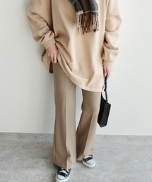 reca | 美シルエット センタープレスフレアパンツ(その他パンツ)