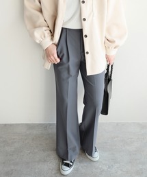 reca | 美シルエット センタープレスフレアパンツ(その他パンツ)