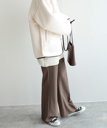 reca | 美シルエット センタープレスフレアパンツ(その他パンツ)