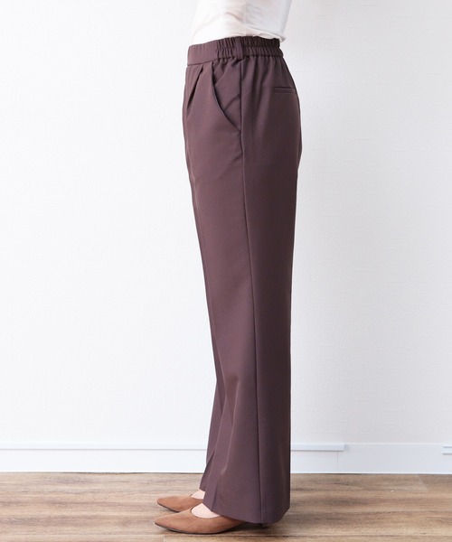 reca（レカ）の「美シルエット センタープレスフレアパンツ（その他パンツ・レディース・ブラック/モカ/グリーン系その他/ブルー系その他/パープル系その他・M）」の14枚目の写真