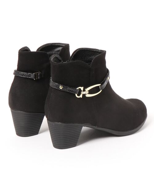 JELLY BEANS（ジェリービーンズ）の「【レイン対応】2way金具細ベルトレインブーツ(414-124)JELLY BEANS(ジェリービーンズ)（レインシューズ・レディース・ネイビー/グレイッシュベージュ/ブラック/ダークブラウン/ブラック系その他・LL/S/L/M）」の8枚目の写真