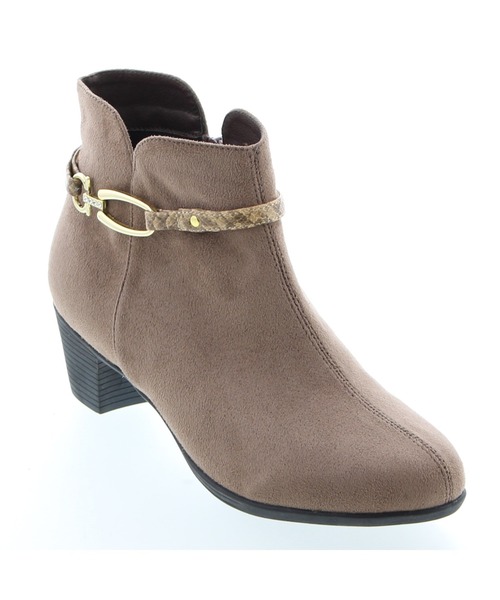 JELLY BEANS（ジェリービーンズ）の「【レイン対応】2way金具細ベルトレインブーツ(414-124)JELLY BEANS(ジェリービーンズ)（レインシューズ・レディース・ネイビー/グレイッシュベージュ/ブラック/ダークブラウン/ブラック系その他・LL/S/L/M）」の5枚目の写真