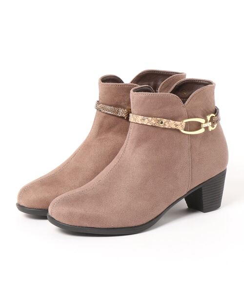 JELLY BEANS（ジェリービーンズ）の「【レイン対応】2way金具細ベルトレインブーツ(414-124)JELLY BEANS(ジェリービーンズ)（レインシューズ・レディース・ネイビー/グレイッシュベージュ/ブラック/ダークブラウン/ブラック系その他・LL/S/L/M）」の13枚目の写真