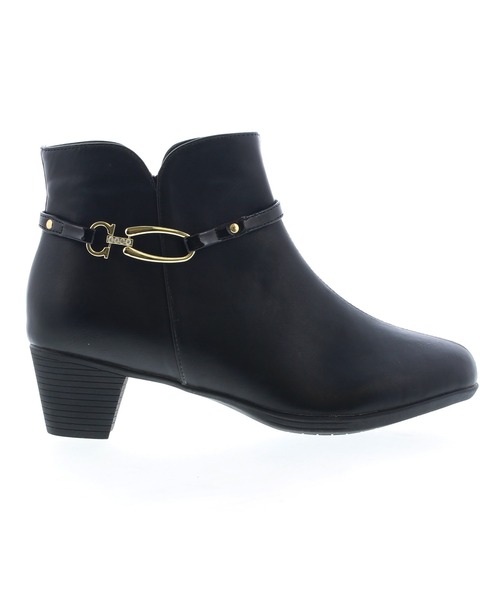 JELLY BEANS（ジェリービーンズ）の「【レイン対応】2way金具細ベルトレインブーツ(414-124)JELLY BEANS(ジェリービーンズ)（レインシューズ・レディース・ネイビー/グレイッシュベージュ/ブラック/ダークブラウン/ブラック系その他・LL/S/L/M）」の9枚目の写真