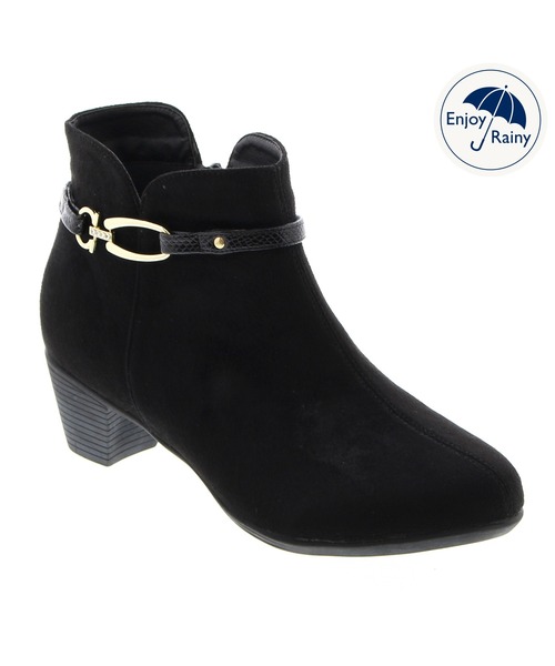 JELLY BEANS（ジェリービーンズ）の「【レイン対応】2way金具細ベルトレインブーツ(414-124)JELLY BEANS(ジェリービーンズ)（レインシューズ・レディース・ネイビー/グレイッシュベージュ/ブラック/ダークブラウン/ブラック系その他・LL/S/L/M）」の16枚目の写真