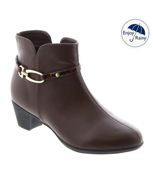 JELLY BEANS（ジェリービーンズ）の「【レイン対応】2way金具細ベルトレインブーツ(414-124)JELLY BEANS(ジェリービーンズ)（レインシューズ・レディース・ネイビー/グレイッシュベージュ/ブラック/ダークブラウン/ブラック系その他・LL/S/L/M）」の17枚目の写真