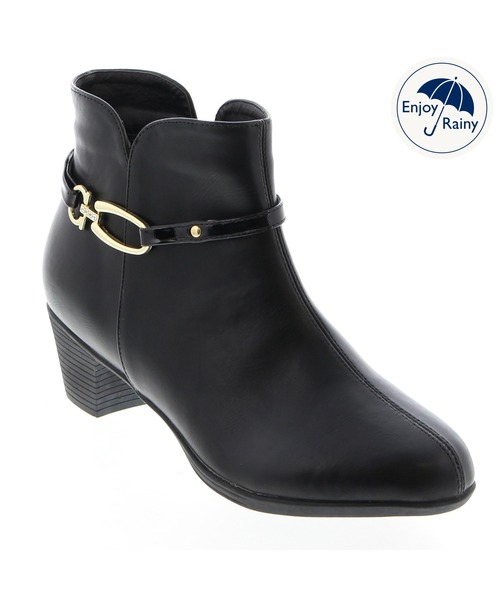 JELLY BEANS（ジェリービーンズ）の「【レイン対応】2way金具細ベルトレインブーツ(414-124)JELLY BEANS(ジェリービーンズ)（レインシューズ・レディース・ネイビー/グレイッシュベージュ/ブラック/ダークブラウン/ブラック系その他・LL/S/L/M）」の15枚目の写真