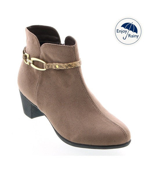 JELLY BEANS（ジェリービーンズ）の「【レイン対応】2way金具細ベルトレインブーツ(414-124)JELLY BEANS(ジェリービーンズ)（レインシューズ・レディース・ネイビー/グレイッシュベージュ/ブラック/ダークブラウン/ブラック系その他・LL/S/L/M）」の18枚目の写真