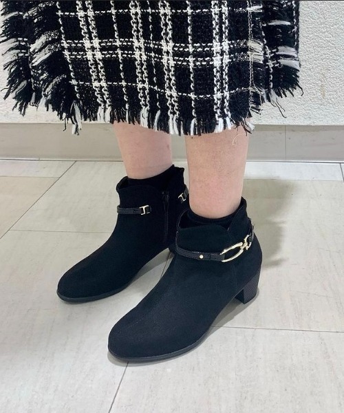 JELLY BEANS（ジェリービーンズ）の「【レイン対応】2way金具細ベルトレインブーツ(414-124)JELLY BEANS(ジェリービーンズ)（レインシューズ・レディース・ネイビー/グレイッシュベージュ/ブラック/ダークブラウン/ブラック系その他・LL/S/L/M）」の21枚目の写真