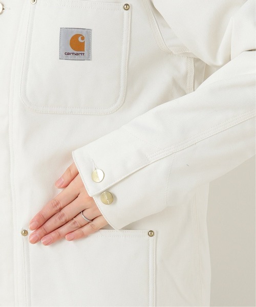ジャケット・アウター CARHARTT WIP FAIRMOUNT COAT WHITE XS Fairmount Coat - Wax