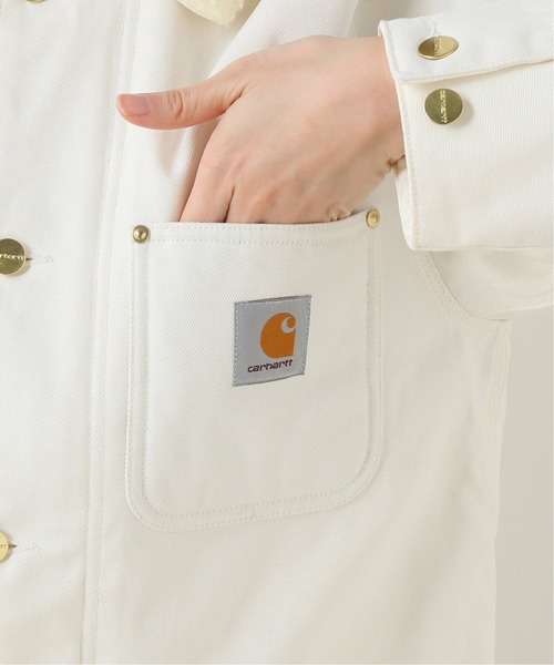 ジャケット・アウター CARHARTT WIP FAIRMOUNT COAT WHITE XS Fairmount Coat - Wax