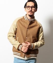 coen | メルトンカウレザースタジャン(スタジャン)