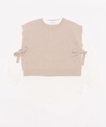 GLOBAL WORK | 【ジュニア】ベストSETチュニックプルオーバー/925859(ニット/セーター)