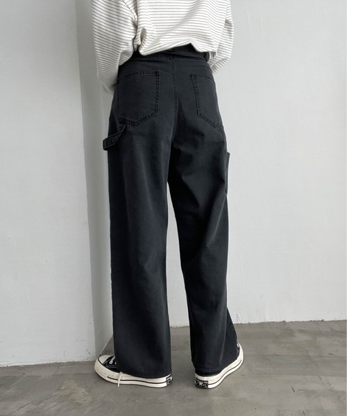 flaner(フラネ)の「ペインターデニムパンツ【ユニセックス】(デニムパンツ・レディース・ブラック/オフホワイト/カーキ・SMALL/MEDIUM/LARGE/X-LARGE)」の22枚目の写真
