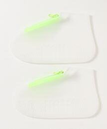 ファスナー付き シリコン シューズ カバー Mサイズ