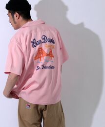 【 BEN DAVIS ( ベンデイビス )】BRIDGE SHORT SLEEVE RAYON SHIRT