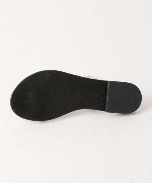 THE STATION STORE（ザ ステーション ストア）の「＜NICOLAS LANAS＞ FL ダブルコード サンダル（サンダル・レディース・シルバー/ゴールド・38/36/37）」の4枚目の写真