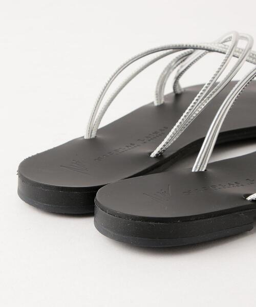 THE STATION STORE（ザ ステーション ストア）の「＜NICOLAS LANAS＞ FL ダブルコード サンダル（サンダル・レディース・シルバー/ゴールド・38/36/37）」の7枚目の写真