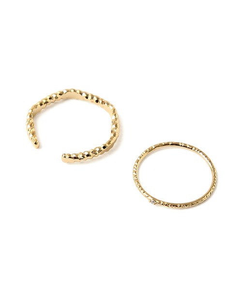 Adam et Rope' Le Magasin(アダムエロペルマガザン)の「ガラセットリング(リング・レディース・シルバー/ゴールド・FREE)」の7枚目の写真