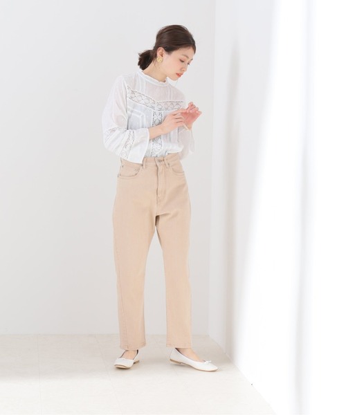 SLOBE IENA(スローブイエナ)の「【MOI NON PLUS】 DOT LACE ブラウス【手洗い可】(シャツ/ブラウス・レディース・ホワイト/ブラック・FREE)」の12枚目の写真