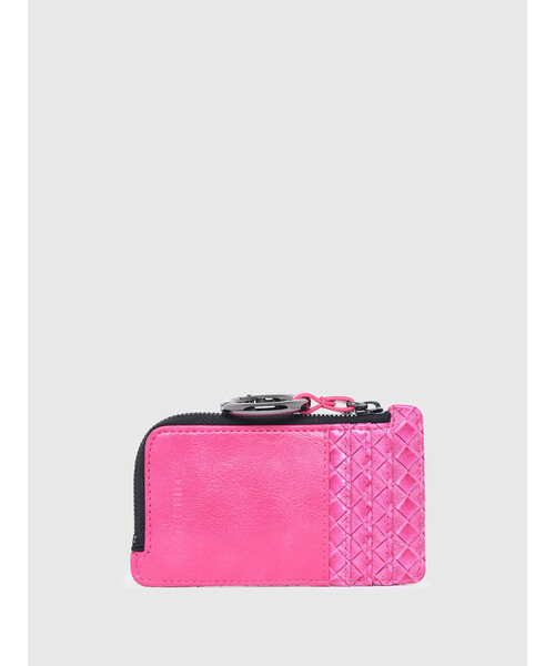 DIESEL(ディーゼル)の「レディース エンボス フラグメントケース(財布・レディース・ピンク・UNI)」の3枚目の写真