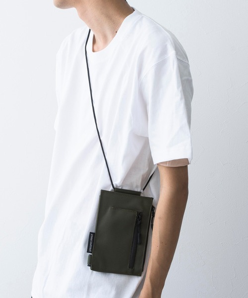 Hawk Company（ホークカンパニー）の「【Hawk Company】コンパクトスマホバッグショルダー/8202（ショルダーバッグ・メンズ・ブラック/ベージュ/オリーブ・FREE）」の16枚目の写真