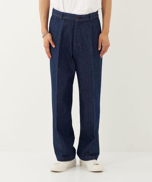 BRACTMENT（ブラクトメント）の「[ ブラクトメント ] BRACTMENT 13.5 OZ ムラ デニム ワイド パンツ（デニムパンツ・メンズ・ネイビー/ブラック・40/36/38）」の3枚目の写真