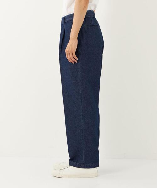 BRACTMENT（ブラクトメント）の「[ ブラクトメント ] BRACTMENT 13.5 OZ ムラ デニム ワイド パンツ（デニムパンツ・メンズ・ネイビー/ブラック・40/36/38）」の10枚目の写真