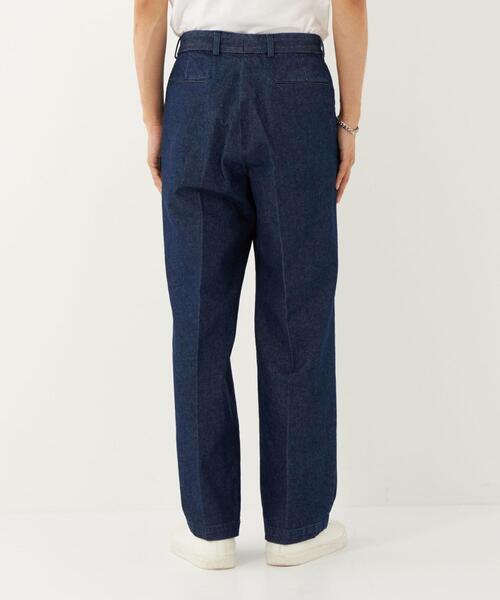 BRACTMENT（ブラクトメント）の「[ ブラクトメント ] BRACTMENT 13.5 OZ ムラ デニム ワイド パンツ（デニムパンツ・メンズ・ネイビー/ブラック・40/36/38）」の12枚目の写真