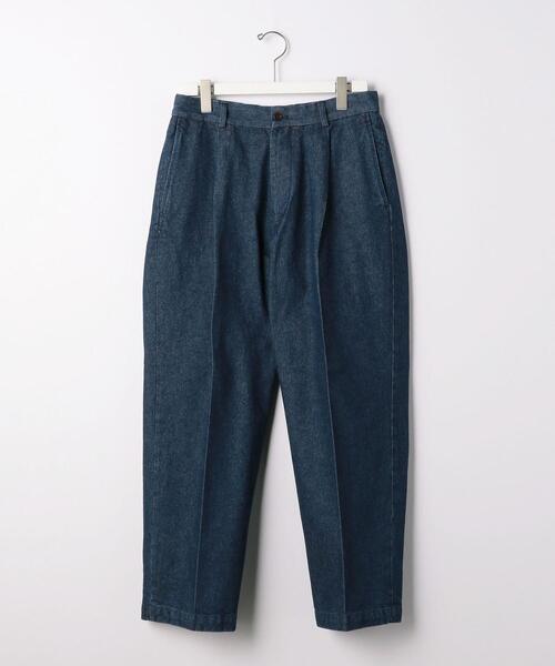 BRACTMENT（ブラクトメント）の「[ ブラクトメント ] BRACTMENT 13.5 OZ ムラ デニム ワイド パンツ（デニムパンツ・メンズ・ネイビー/ブラック・40/36/38）」の9枚目の写真