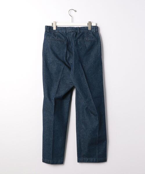 BRACTMENT（ブラクトメント）の「[ ブラクトメント ] BRACTMENT 13.5 OZ ムラ デニム ワイド パンツ（デニムパンツ・メンズ・ネイビー/ブラック・40/36/38）」の6枚目の写真