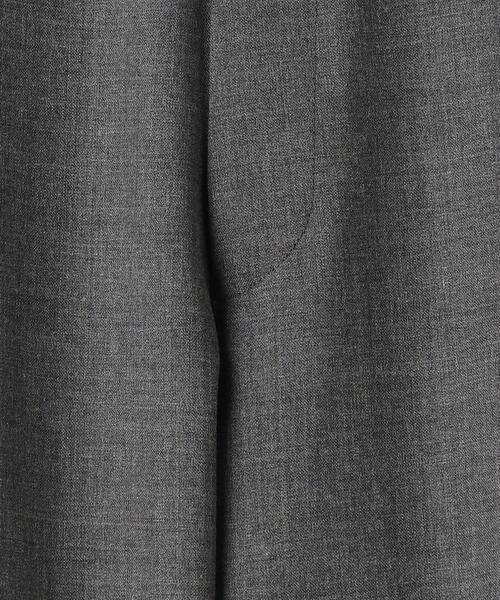 EN ROUTE（アンルート）の「＜EN ROUTE（アンルート）＞エステルウールトロ 1プリーツ バックゴム ダブルフィニッシュ（スラックス・メンズ・グレー/ブラック・1/2/3）」の17枚目の写真
