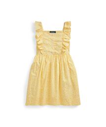 POLO RALPH LAUREN CHILDRENSWEAR（ポロ ラルフ ローレン チルドレンズウェア）の「フローラル コットン ポプリン ドレス（ワンピース・キッズ）」