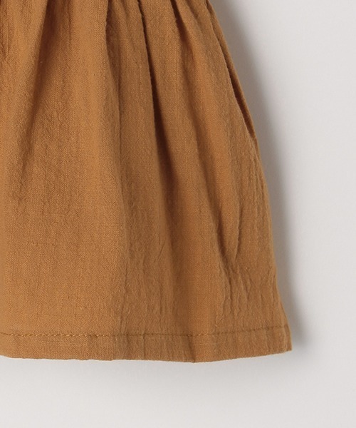 b・ROOM（ビールーム）の「【プチプラ】ペプラム半袖ブラウス（シャツ/ブラウス・キッズ・オフホワイト/ベージュ/ライトカーキ・140cm/110cm/100cm/130cm/120cm）」の11枚目の写真