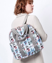 LeSportsac（レスポートサック）の「LeSportsac “Mickey & Friends Collection”DOUBLE TROUBLE BACKPACK　ミッキー パッチワーク（バックパック/リュック・キッズ）」