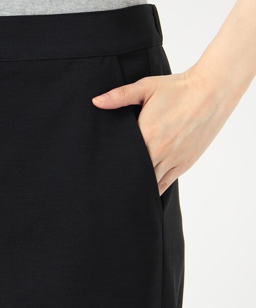 J.PRESS(ジェイプレス)の「【洗える】ドライタッチツイルストレッチ ワイドパンツ(その他パンツ・レディース・ブラック系/ブラウン系/ダルブルー系・T13/T15/T17)」の14枚目の写真
