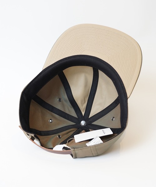THE FACTORY MADE（ザ ファクトリー メイド）の「THE FACTORY MADE/ ８パネルキャップ（キャップ・メンズ・ベージュ/ネイビー/グリーン・60cm/58cm）」の5枚目の写真