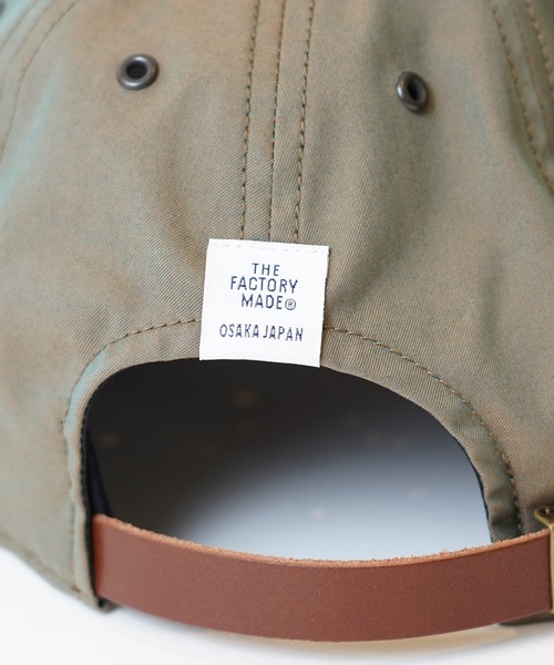 THE FACTORY MADE（ザ ファクトリー メイド）の「THE FACTORY MADE/ ８パネルキャップ（キャップ・メンズ・ベージュ/ネイビー/グリーン・60cm/58cm）」の14枚目の写真