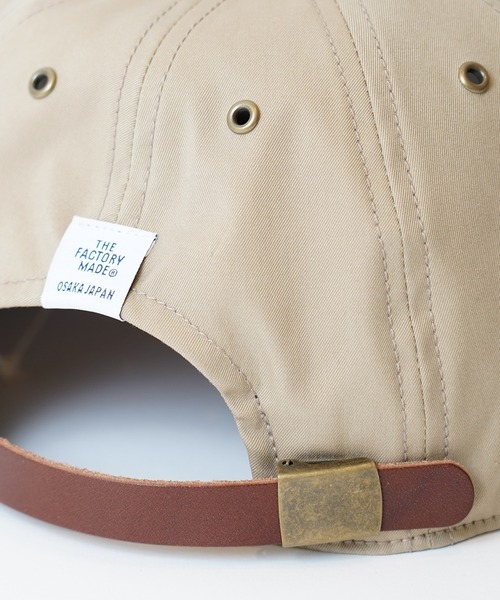 THE FACTORY MADE（ザ ファクトリー メイド）の「THE FACTORY MADE/ ８パネルキャップ（キャップ・メンズ・ベージュ/ネイビー/グリーン・60cm/58cm）」の16枚目の写真
