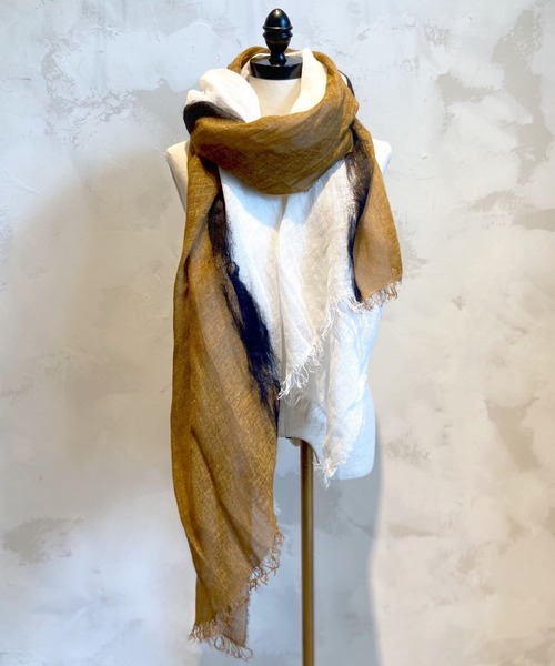 BEARDSLEY（ビアズリー）の「《EXQUISITE J》ストール（ストール/ショール・レディース・ブラック/レッド/イエロー・FREE）」の22枚目の写真