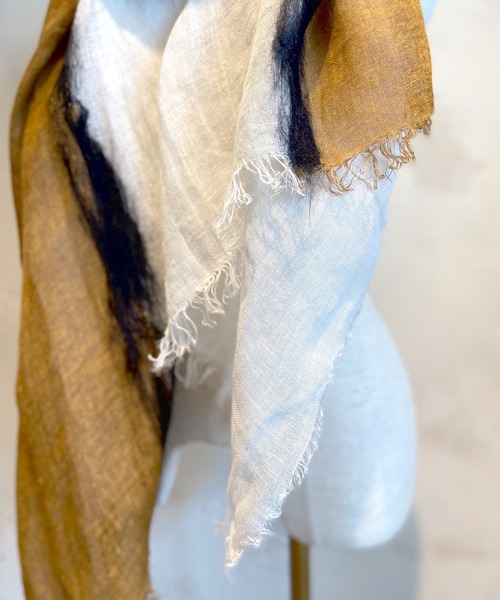 BEARDSLEY（ビアズリー）の「《EXQUISITE J》ストール（ストール/ショール・レディース・ブラック/レッド/イエロー・FREE）」の13枚目の写真