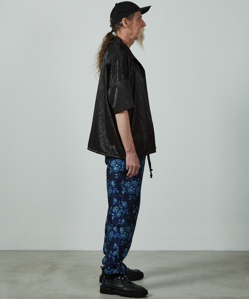 UNSELDs(アンセルズ)の「【UNSELDs アンセルズ】立体ジャガード S/S シャツ(シャツ/ブラウス・メンズ・ブルー/ブラック・L/M)」の10枚目の写真