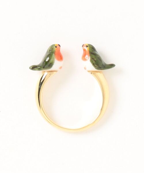 NACH（ナッシュ）の「【NACH(ナッシュ)】てんとう虫・バードリング（リング・レディース・レッド/オレンジ・FREE）」の13枚目の写真