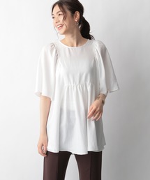 GLOBAL WORK | ケアラ楽チュニックブラウス/943412(シャツ/ブラウス)