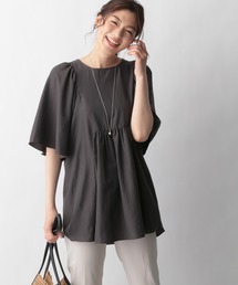 GLOBAL WORK | ケアラ楽チュニックブラウス/943412(シャツ/ブラウス)