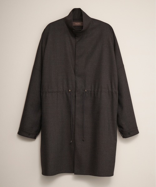 And A（アンドエー）の「TROVE トローブ / VALO SHIRT COAT ヴァロ 2WAYオーバーサイズシャツコート セットアップ / 65SHT01（その他アウター・メンズ・チャコールグレー/ブラウン系その他・2/3/1）」の3枚目の写真