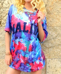 MALIBU タイダイ柄半袖TOPS