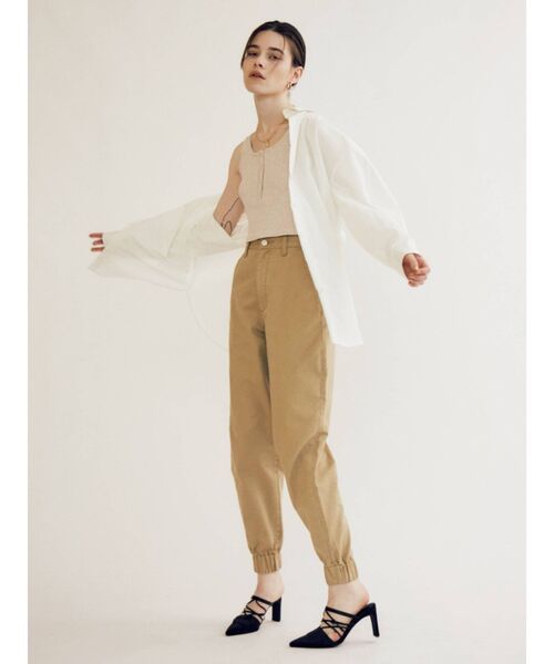 EVRIS（エヴリス）の「ポインテッドレースアップミュール（サンダル・レディース・ブラック/カーキ/ブルー・SMALL/MEDIUM/LARGE）」の21枚目の写真